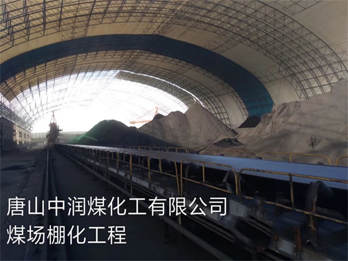 普兰店中润煤化工有限公司煤场棚化工程